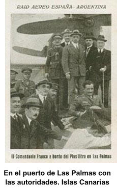 En el puerto de Las Palmas con las autoridades. Islas Canarias